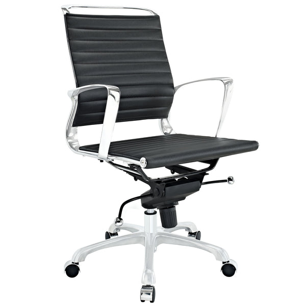 Tempo Mid Back Office Chair - Black