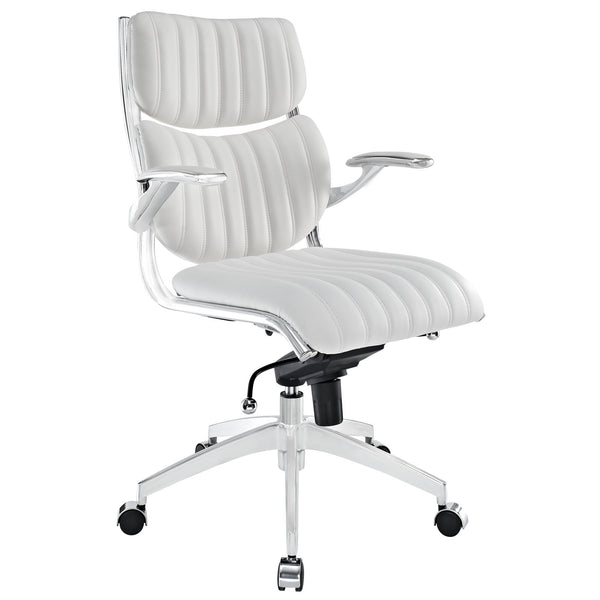 Escape Mid Back Office Chair - White