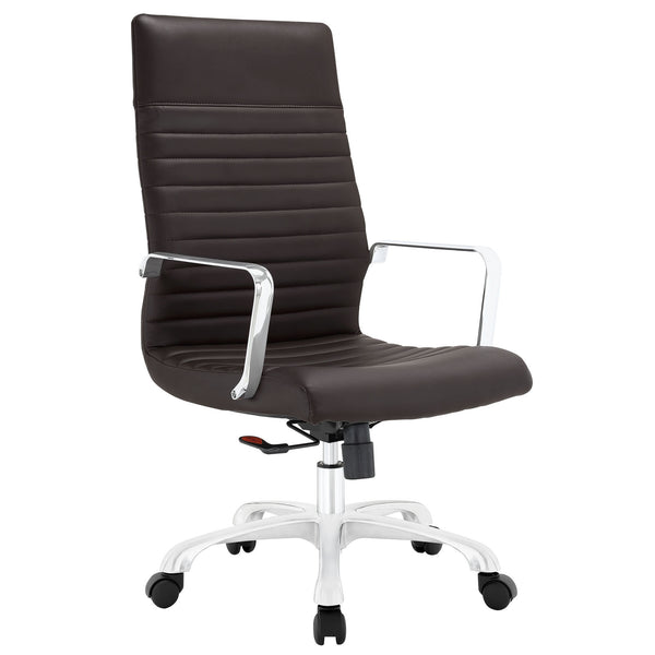 Finesse Highback Office Chair - Brown