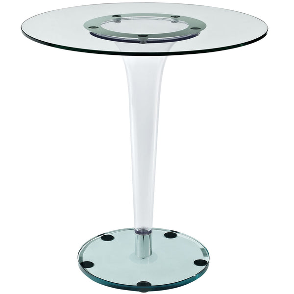 Gossamer 27.5" Side Table - Clear