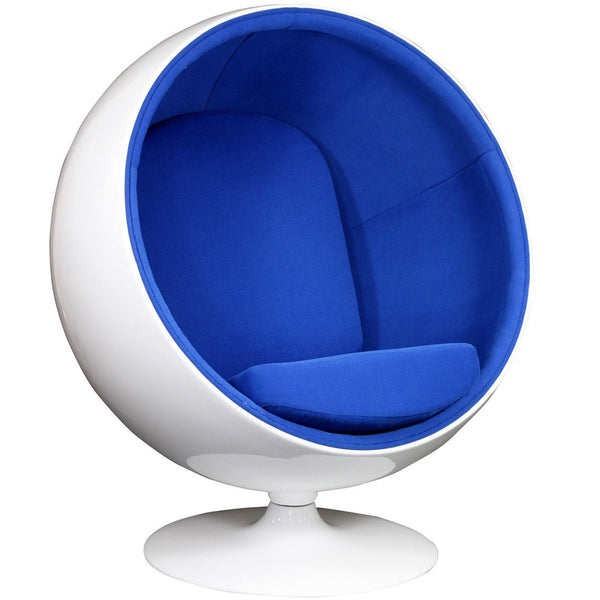 Kaddur Lounge Chair - Blue