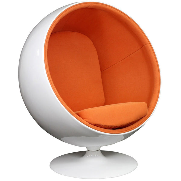 Kaddur Lounge Chair - Orange