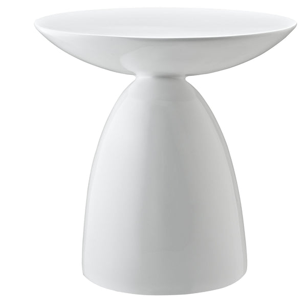 Flow Side Table - White