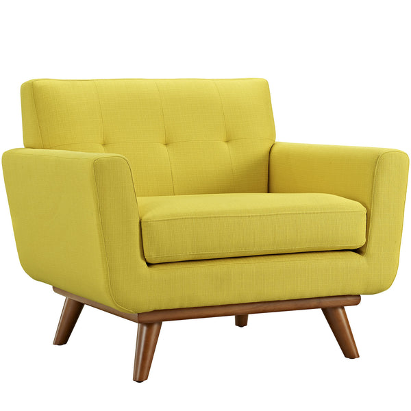 Engage Upholstered Armchair - Sunny