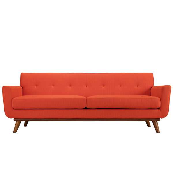 Engage Upholstered Sofa - Atomic Red