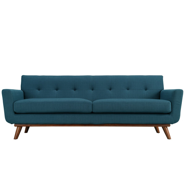 Engage Upholstered Sofa - Azure