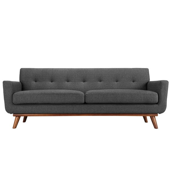 Engage Upholstered Sofa - Gray