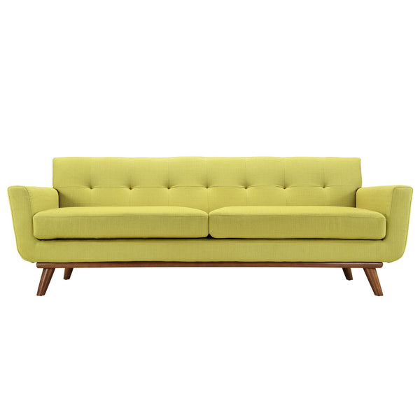 Engage Upholstered Sofa - Wheatgrass
