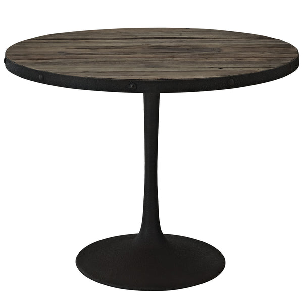 Drive Wood Top Dining Table - Brown
