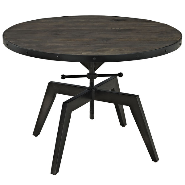 Grasp Wood Top Coffee Table - Black