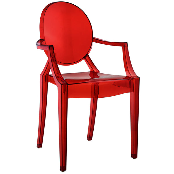 Casper Dining Armchair - Red