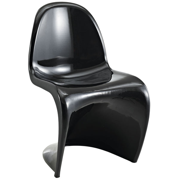 Slither Dining Side Chair - Black