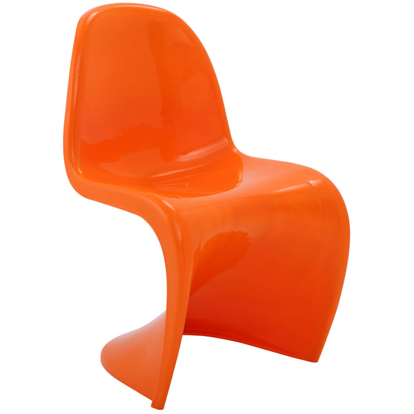 Slither Dining Side Chair - Orange