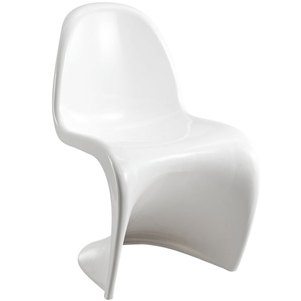 Slither Dining Side Chair - White
