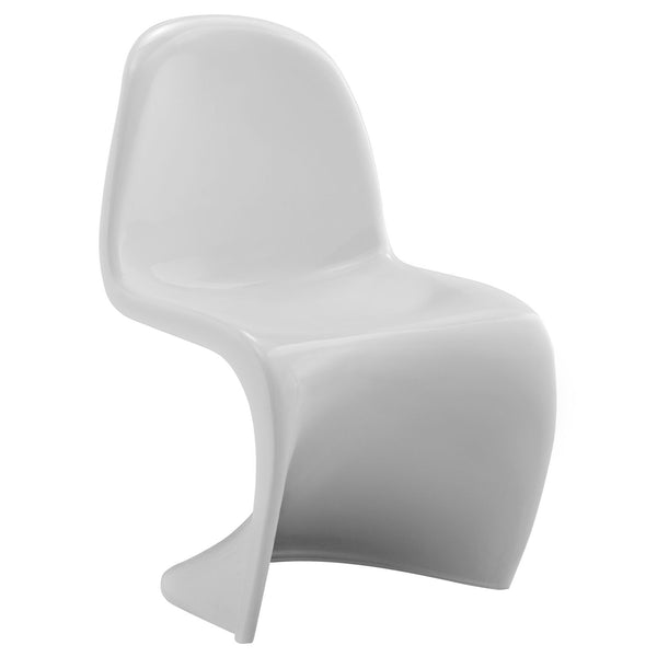 Slither Kids Chair - White