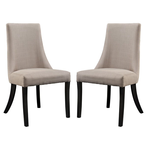Reverie Dining Side Chair Set of 2 - Beige
