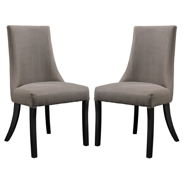 Reverie Dining Side Chair Set of 2 - Gray