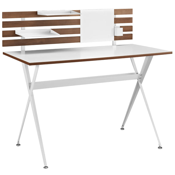 Knack Wood Office Desk - Cherry