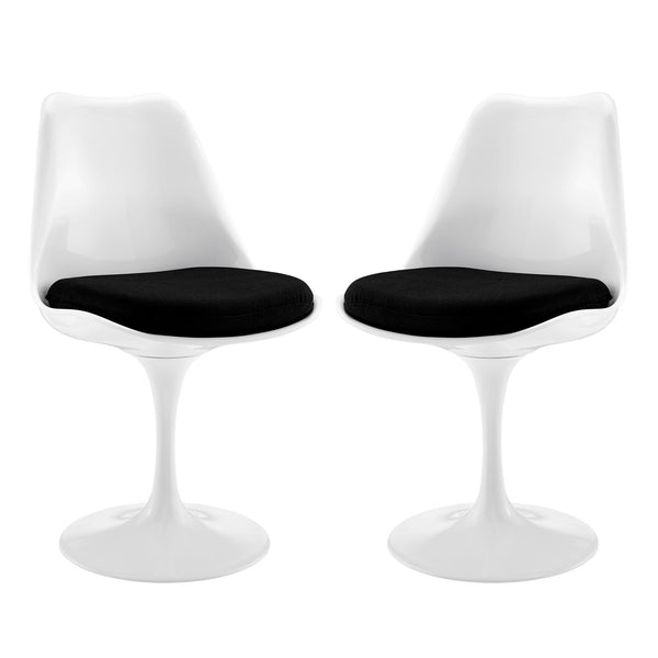Lippa Dining Side Chair Set of 2 - Black