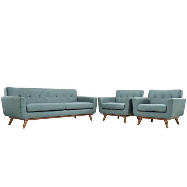 Engage Armchairs and Sofa Set of 3 - Laguna
