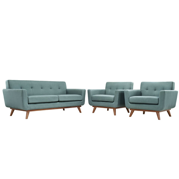 Engage Armchairs and Loveseat Set of 3 - Laguna