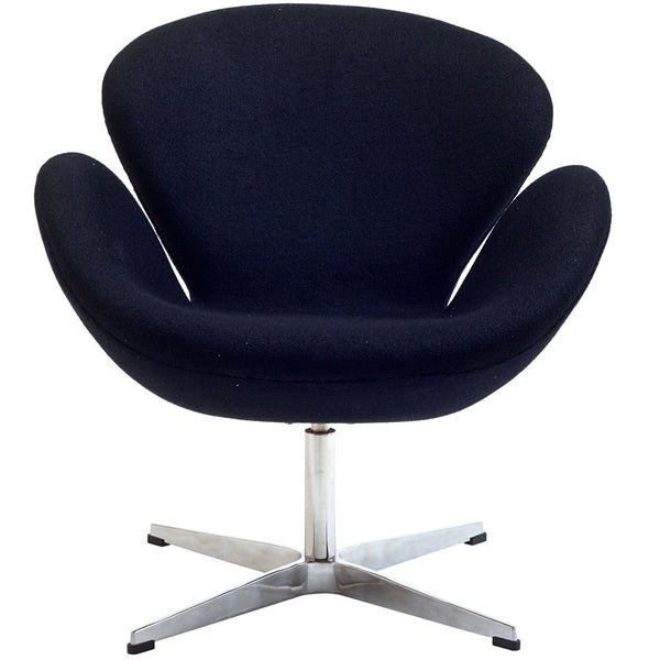 Wing Lounge Chair - Black