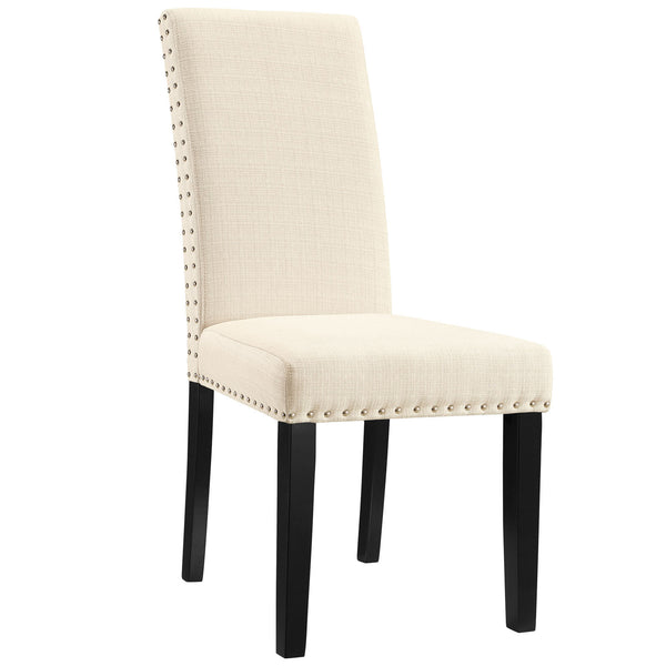 Parcel Dining Fabric Side Chair - Beige