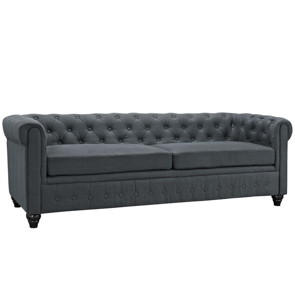 Earl Fabric Sofa - Gray