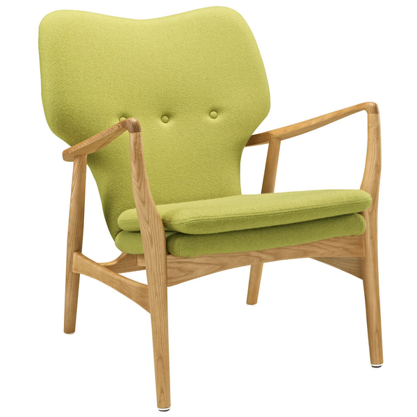 Heed Lounge Chair - Birch Green