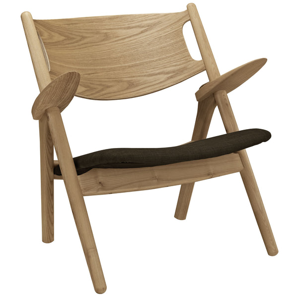 Concise Lounge Chair - Natural Brown