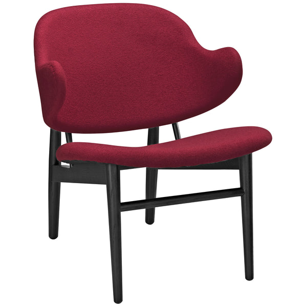 Suffuse Lounge Chair - Black Red