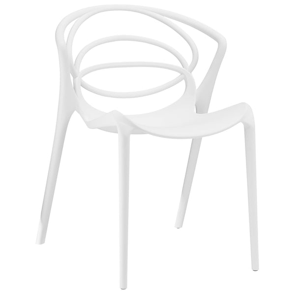 Locus Dining Side Chair - White