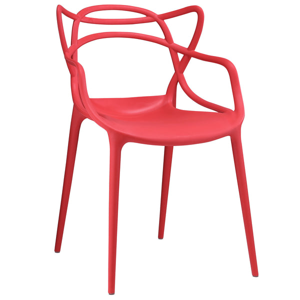 Entangled Dining Armchair - Red