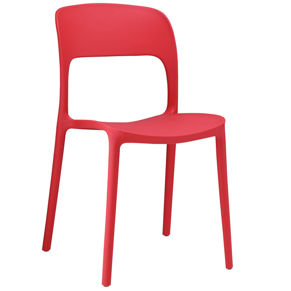 Hop Dining Side Chair - Red