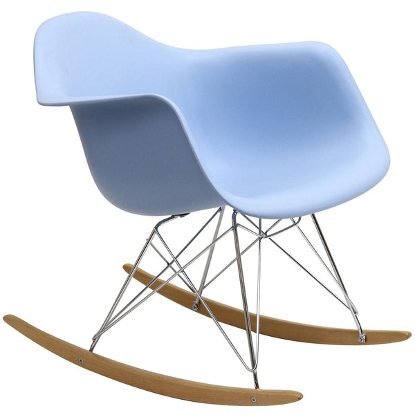 Rocker Lounge Chair - Blue