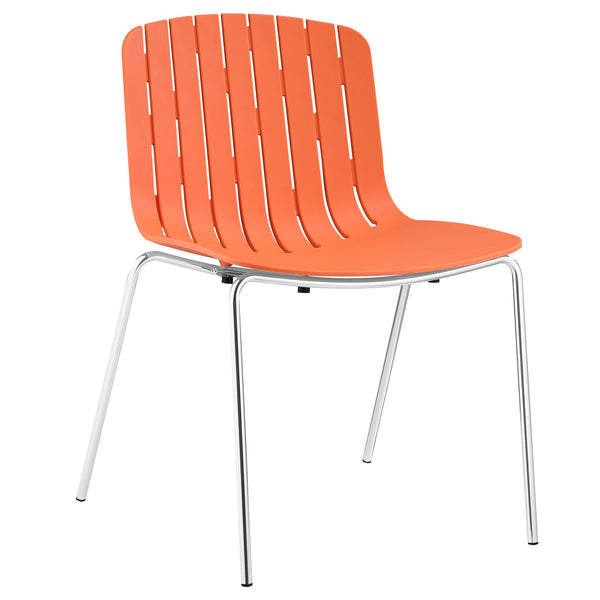 Trace Dining Side Chair - Orange