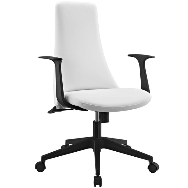 Fount Mid Back Office Chair - White