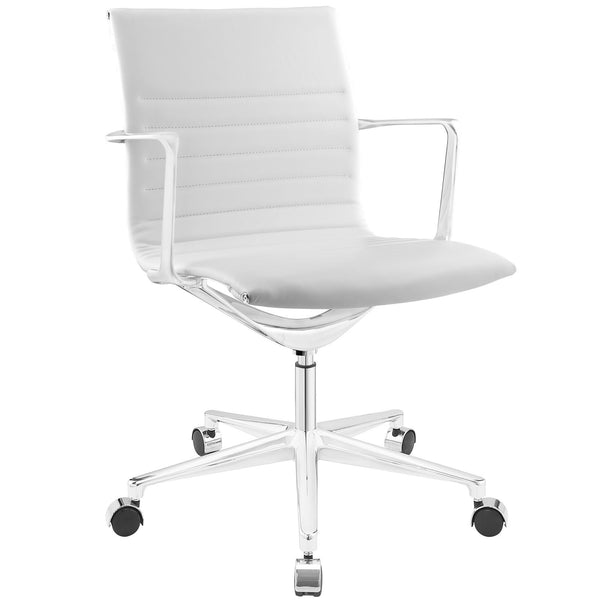 Vi Mid Back Office Chair - White