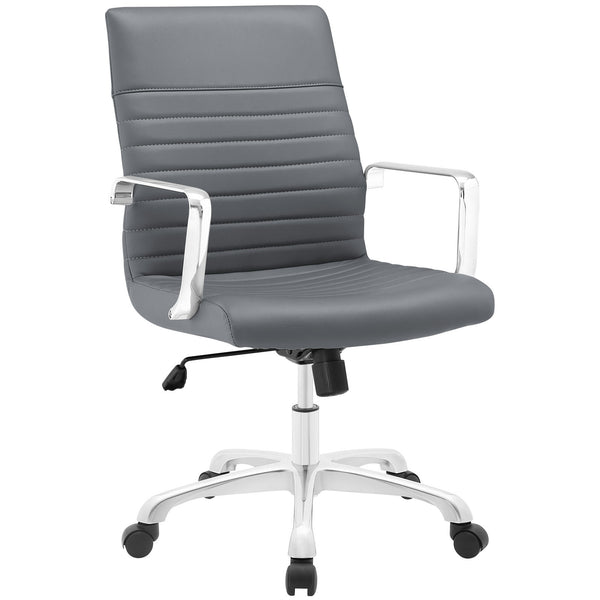 Finesse Mid Back Office Chair - Gray