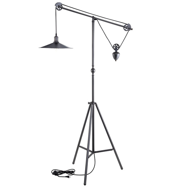 Credence Floor Lamp - Silver