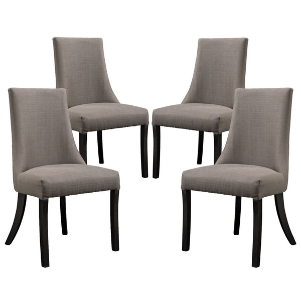 Reverie Dining Side Chair Set of 4 - Gray