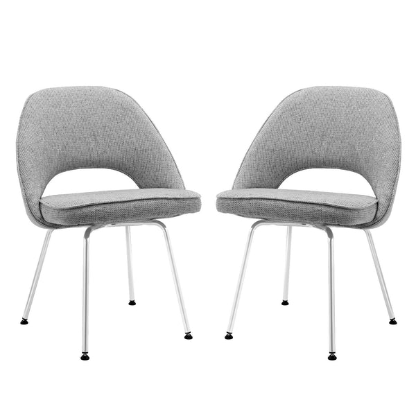 Cordelia Dining Chairs Set of 2 - Light Gray