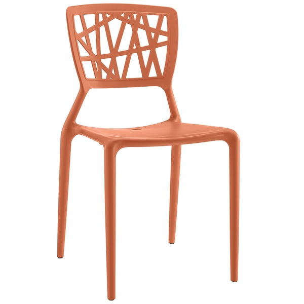 Astro Dining Side Chair - Orange