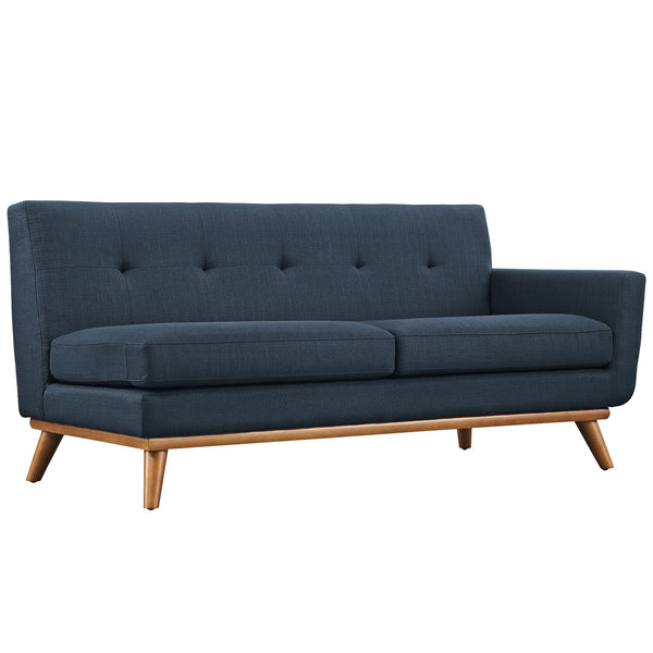 Engage Right-Arm Loveseat - Azure