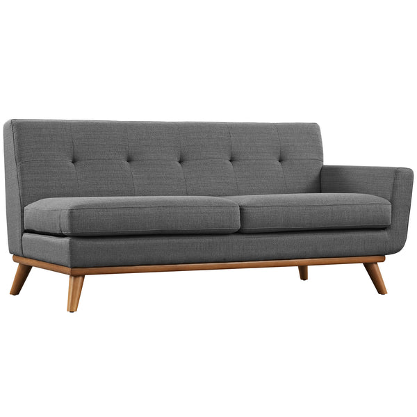 Engage Right-Arm Loveseat - Gray