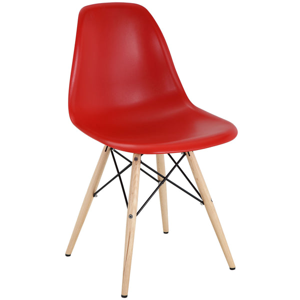 Pyramid Dining Side Chair - Red