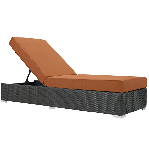 Sojourn Outdoor Patio Sunbrella® Chaise Lounge - Canvas Tuscan