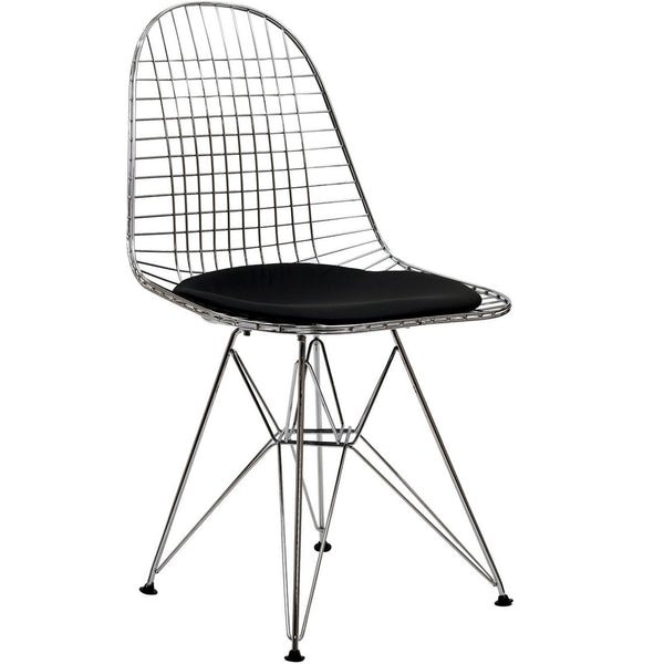 Tower Dining Side Chair - Black