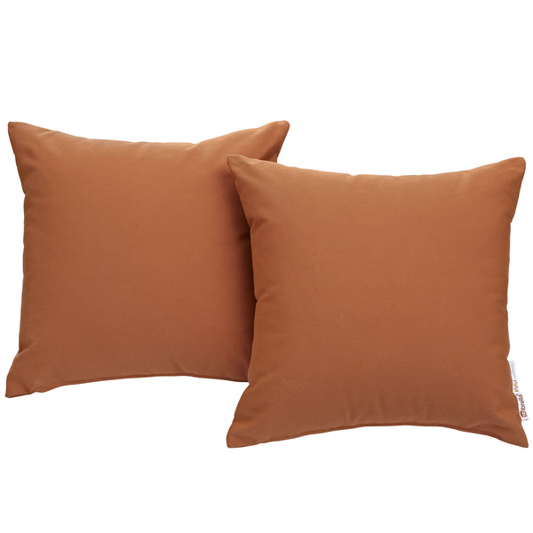 Summon 2 Piece Outdoor Patio Pillow Set - Tuscan