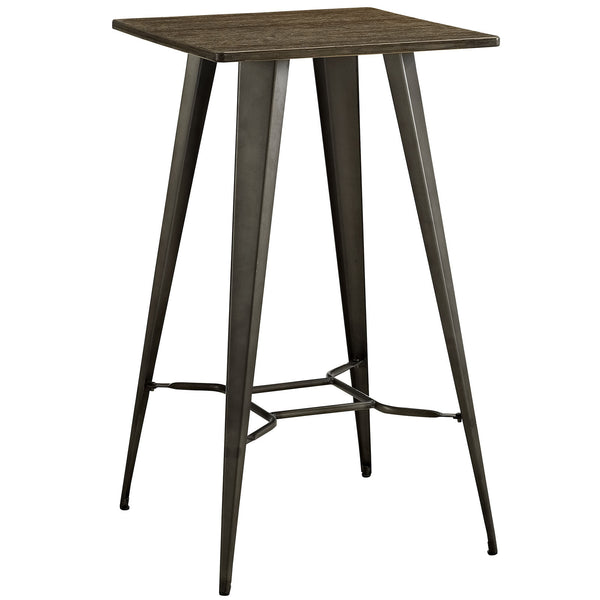 Direct Bar Table - Brown